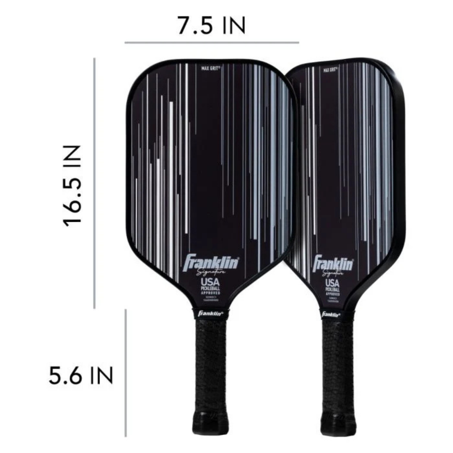 Franklin Signature Series Fiberglass 13mm with Maxgrit Pickleball Paddle