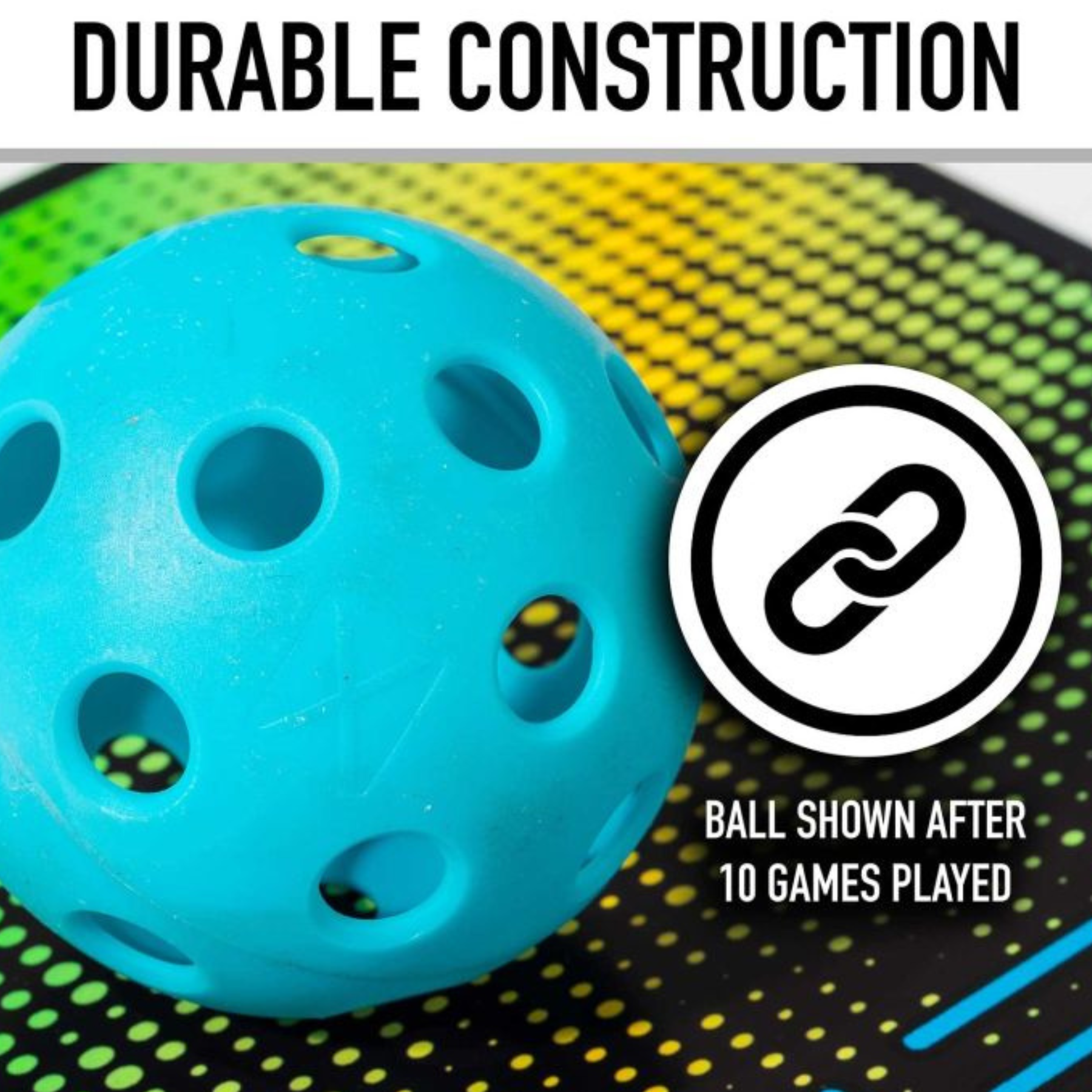 Franklin X-26 Indoor 3 Pack Tube Pickleballs - Blue