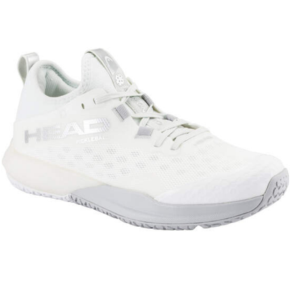 Head Motion Pro Women Pickleball Shoes - White/Light Grey