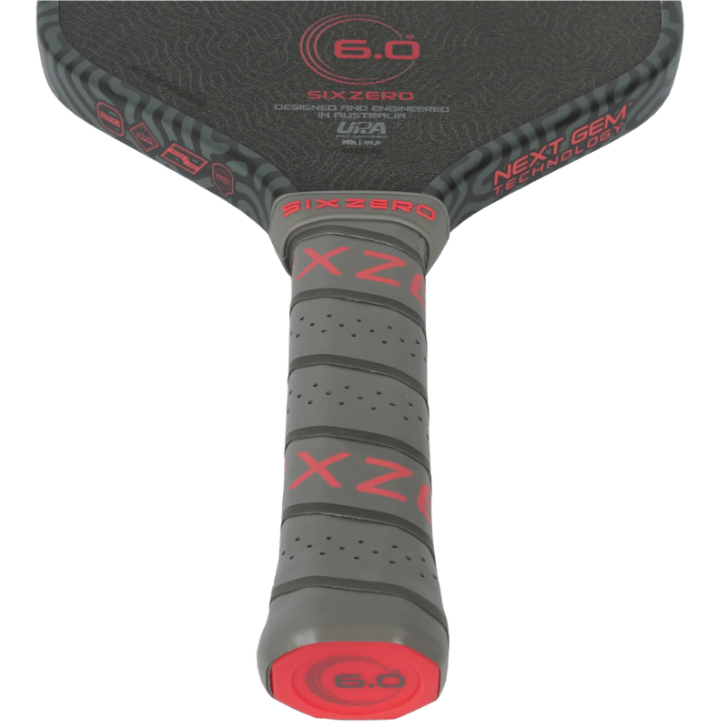 Six Zero Coral Pro 16mm Hybrid Pickleball Paddle - Infrared