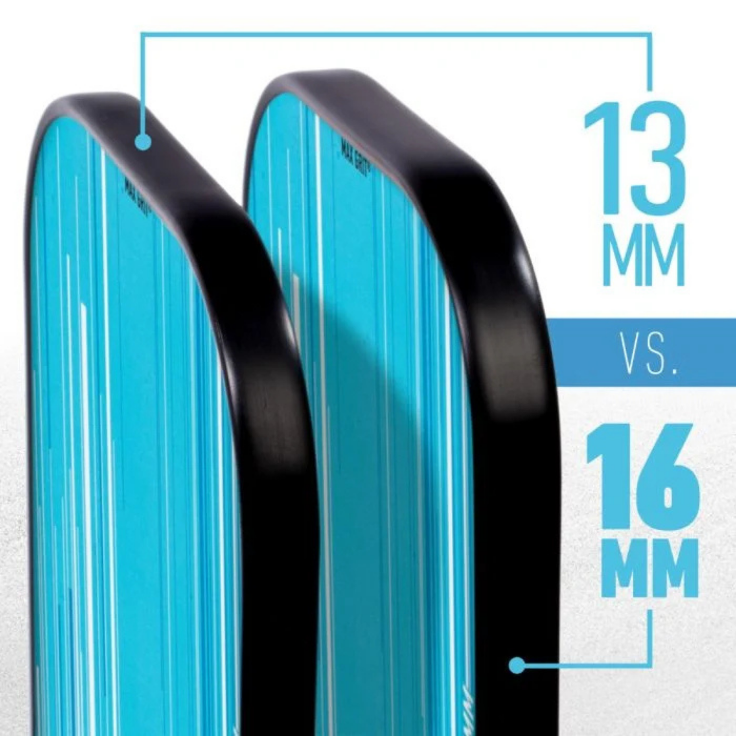 Franklin Signature Series Fiberglass 16mm with Maxgrit Pickleball Paddle