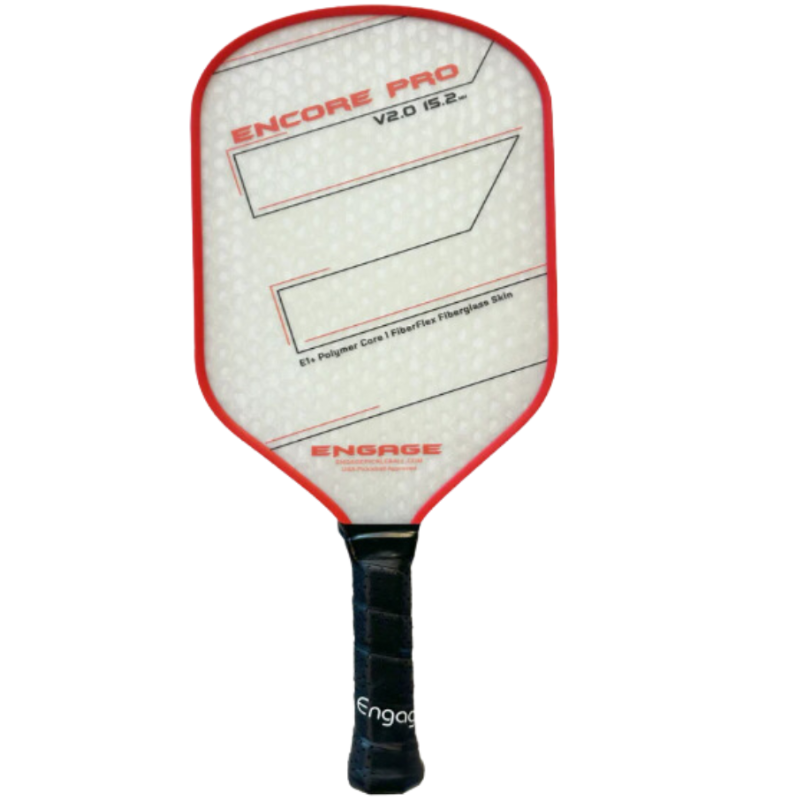 Engage Encore Pro V2.0 Playability With Power Hybrid 15.2mm Pickleball Paddle
