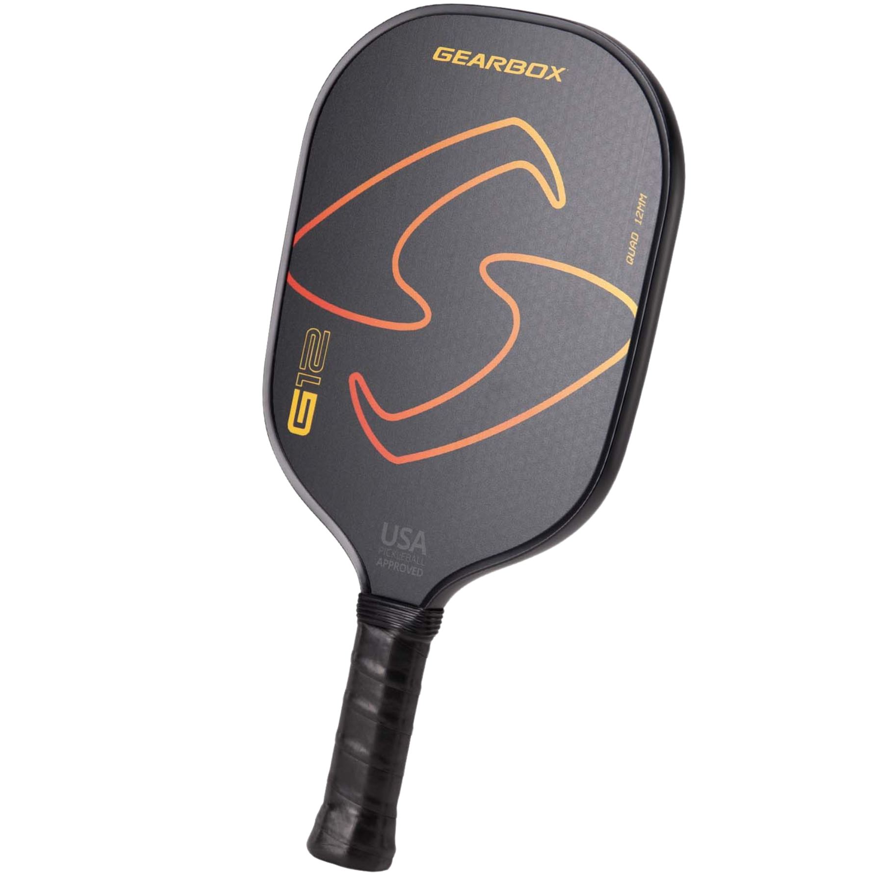 Gearbox G12 Quad 4" Grip Pickleball Paddle