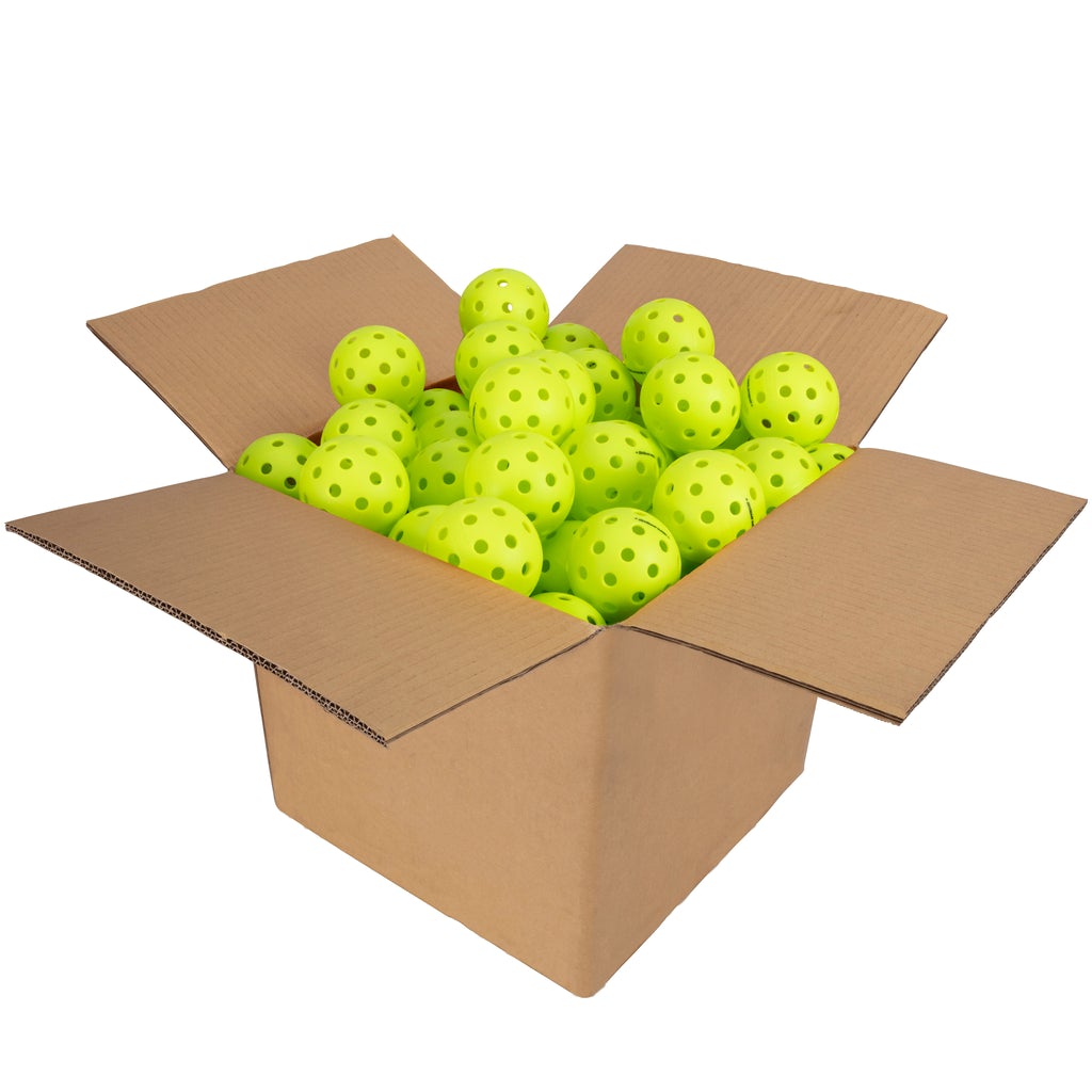 Onix Fuse G2 Outdoor 100 Pack Pickleballs - Neon Green