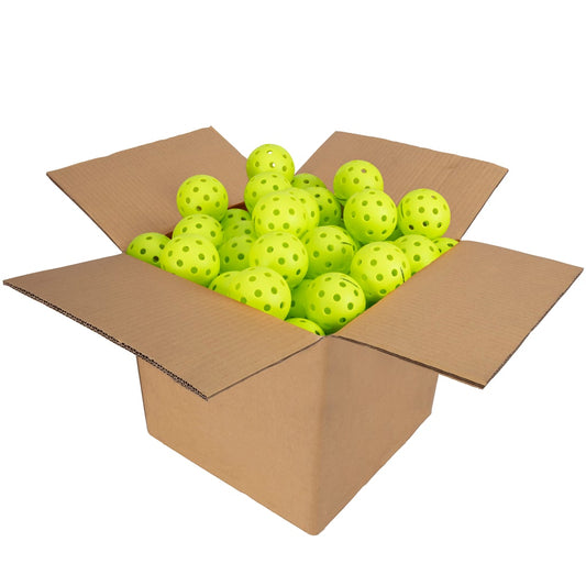 Onix Fuse G2 Outdoor 100 Pack Pickleballs - Neon Green