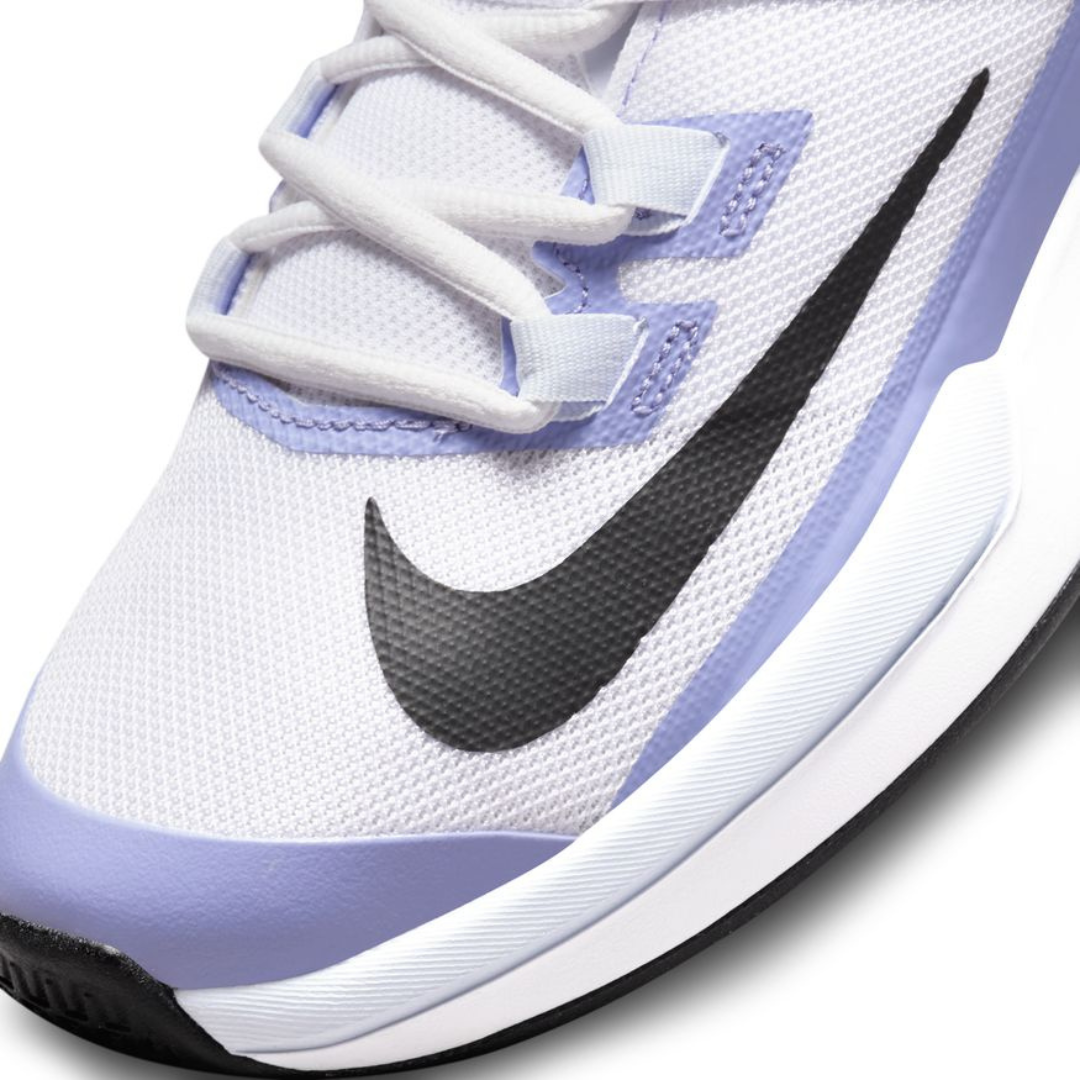 Nike Court Vapor Lite Women's Hard Court Tennis Shoes - Light Thistle Grey White