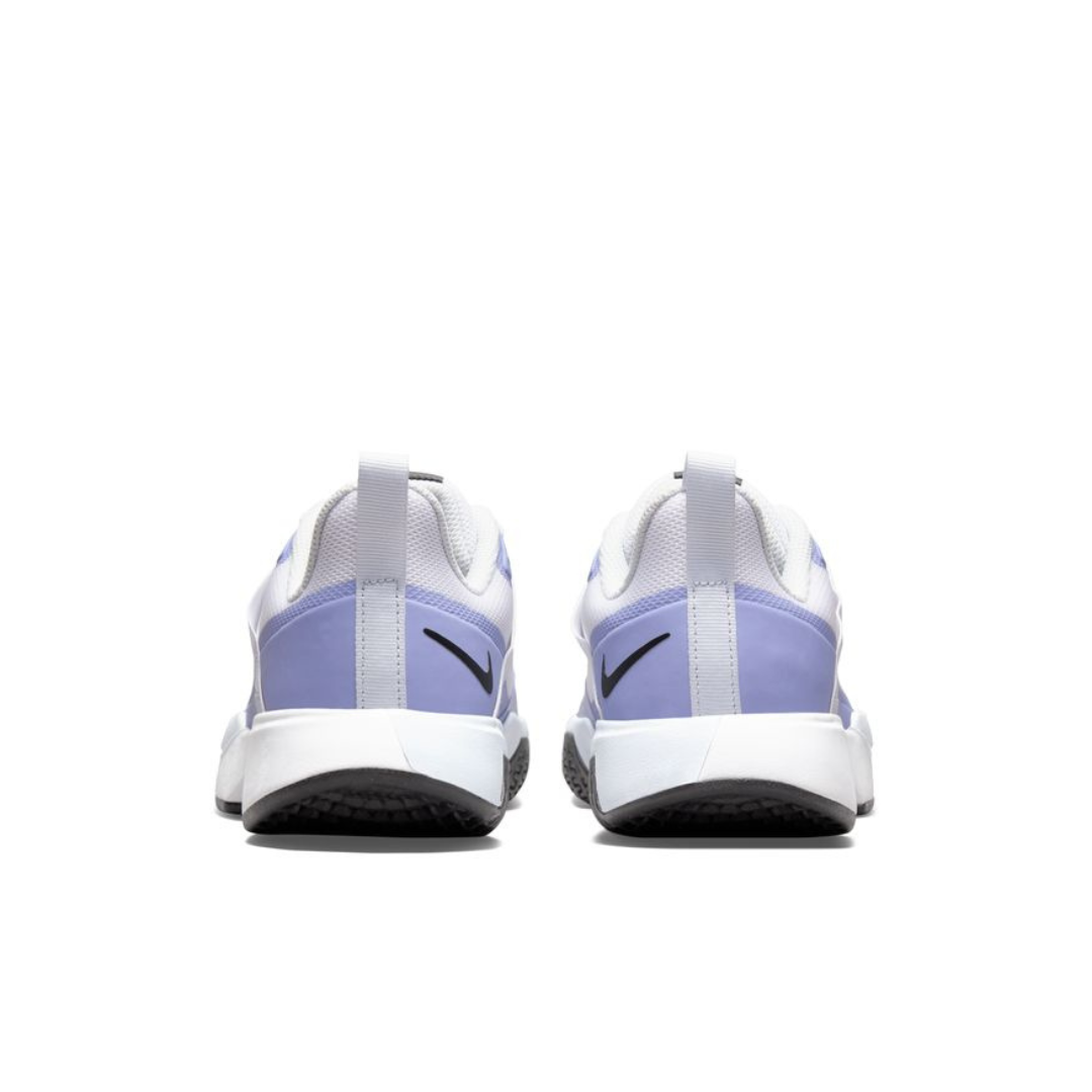 Nike Court Vapor Lite Women's Hard Court Tennis Shoes - Light Thistle Grey White