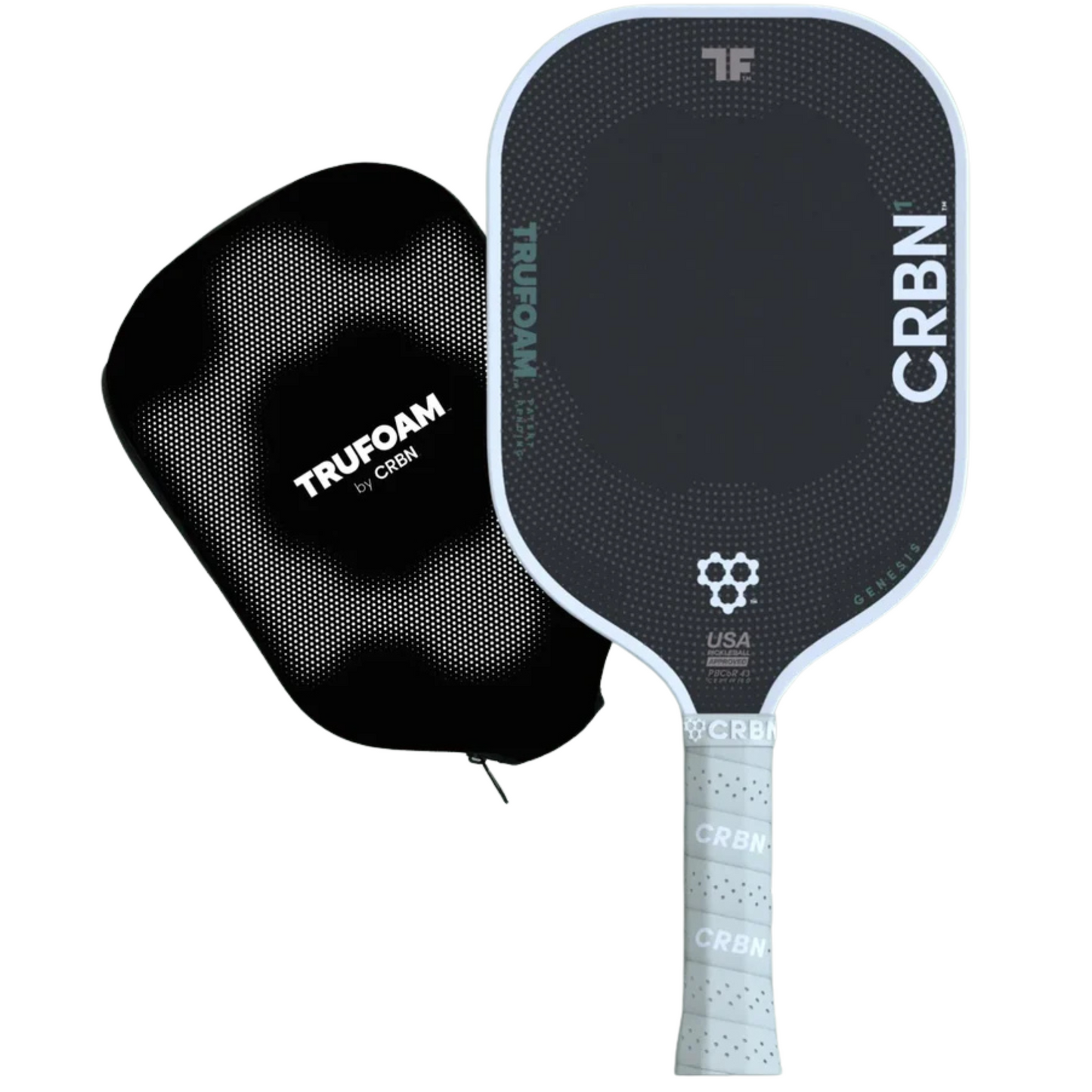 CRBN¹ TruFoam Genesis Elongated Long Handle Pickleball Paddle