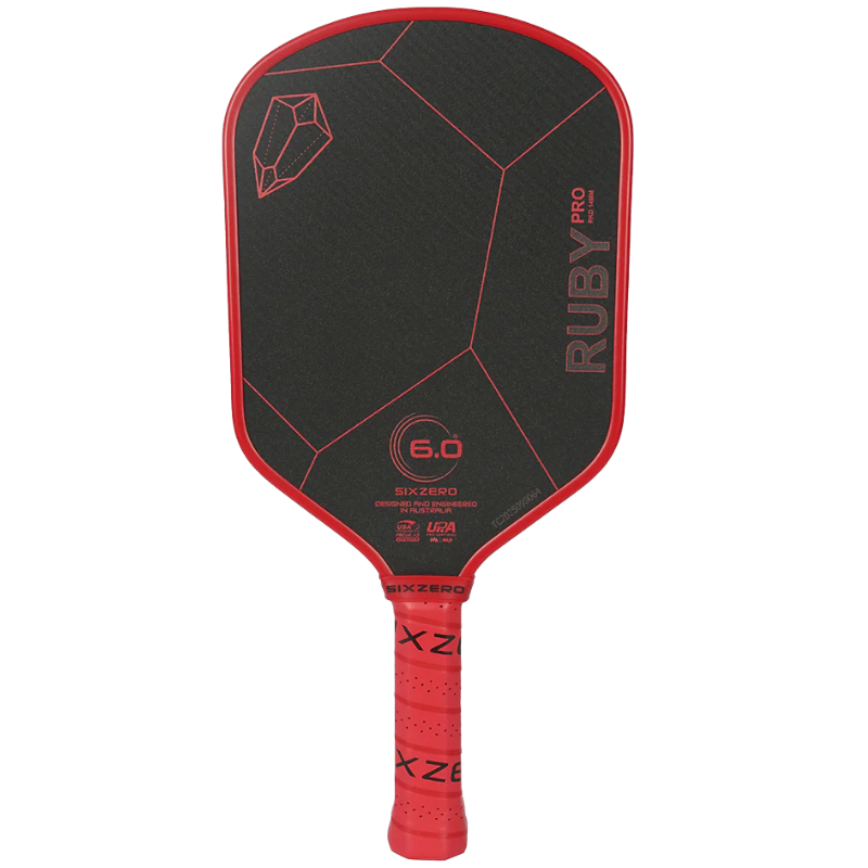 Six Zero Ruby Pro 14mm Pickleball Paddle