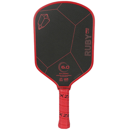 Six Zero Ruby Pro 14mm Pickleball Paddle