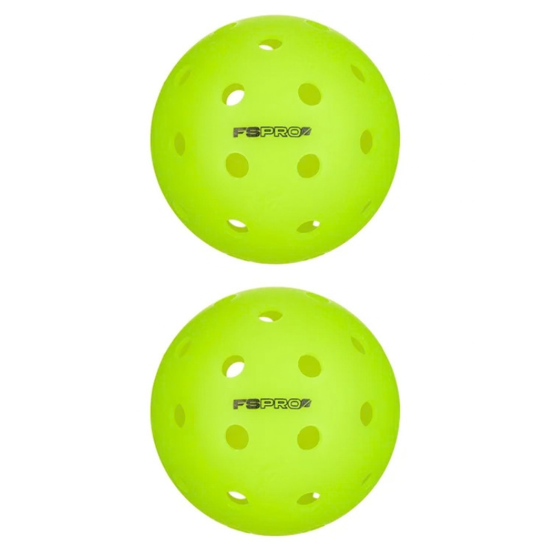 Franklin FS Pro Indoor 100 Pack Carton Pickleballs - Lime Green