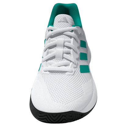 Adidas Gamecourt 2.0 Mens Tennis Shoes - Footwear White/Pure Teal/Core Black