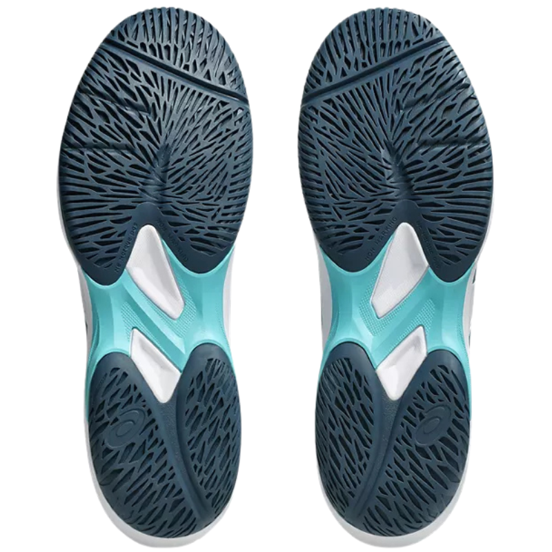 Asics GAME FF Mens Pickleball Shoes - White/Mako Blue