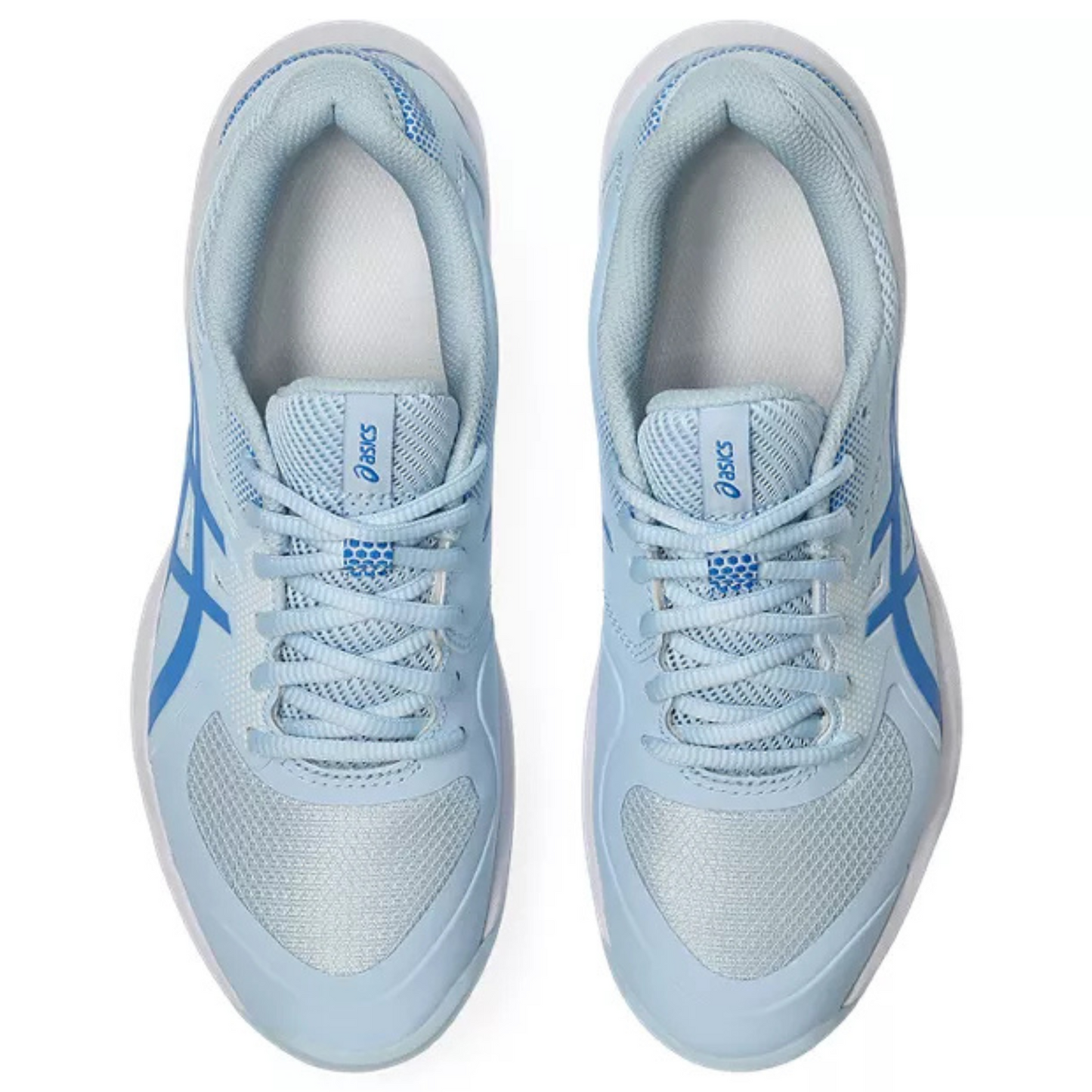 Asics Game FF Womens Pickleball Shoes - Light Blue/Blue Coast