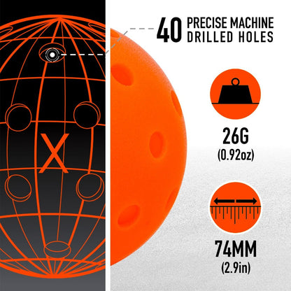 Franklin X-40 Pickleballs Ember