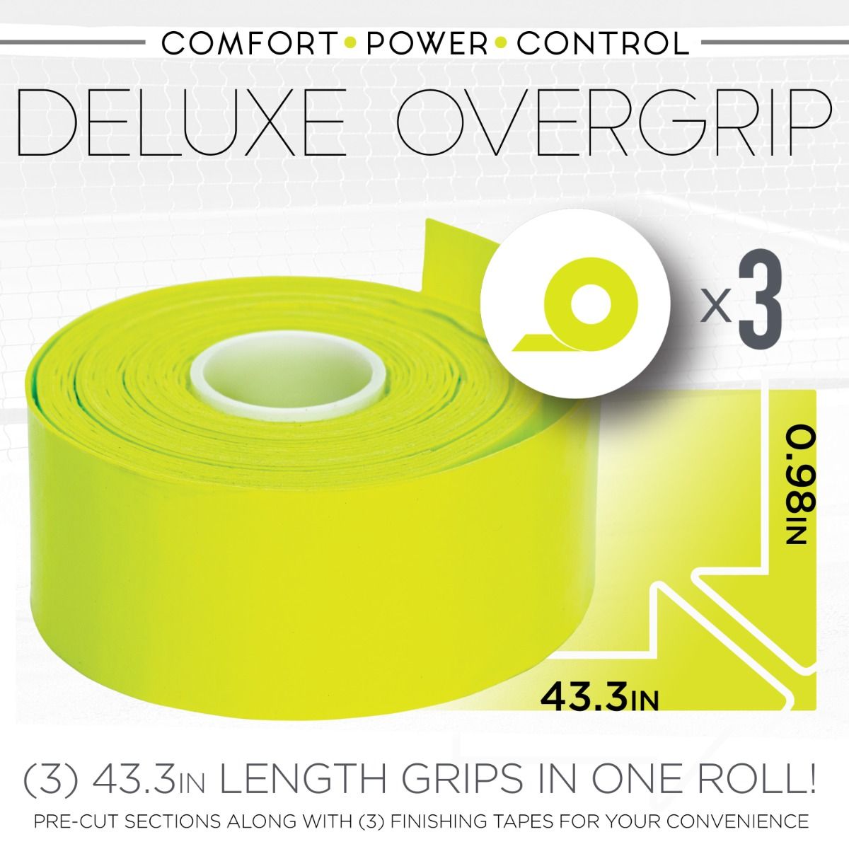 Franklin pickleball overgrips x3
