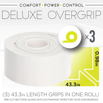 Franklin pickleball overgrips x3 White