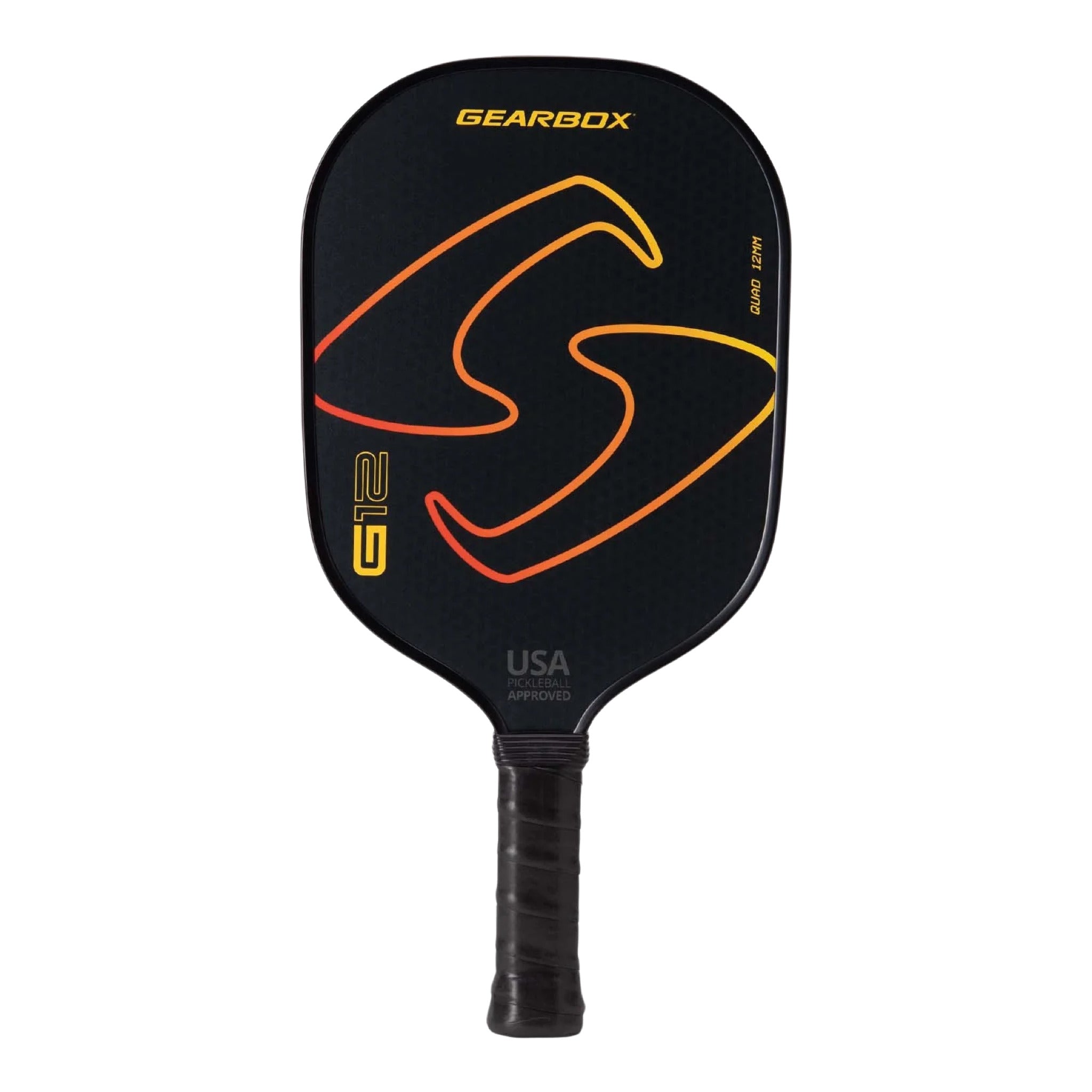 Gearbox G12 Quad 4" Grip Pickleball Paddle
