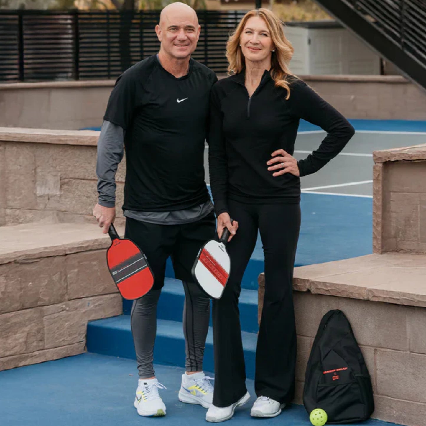 JOOLA Agassi/Graf Champion Pickleball Paddle Set