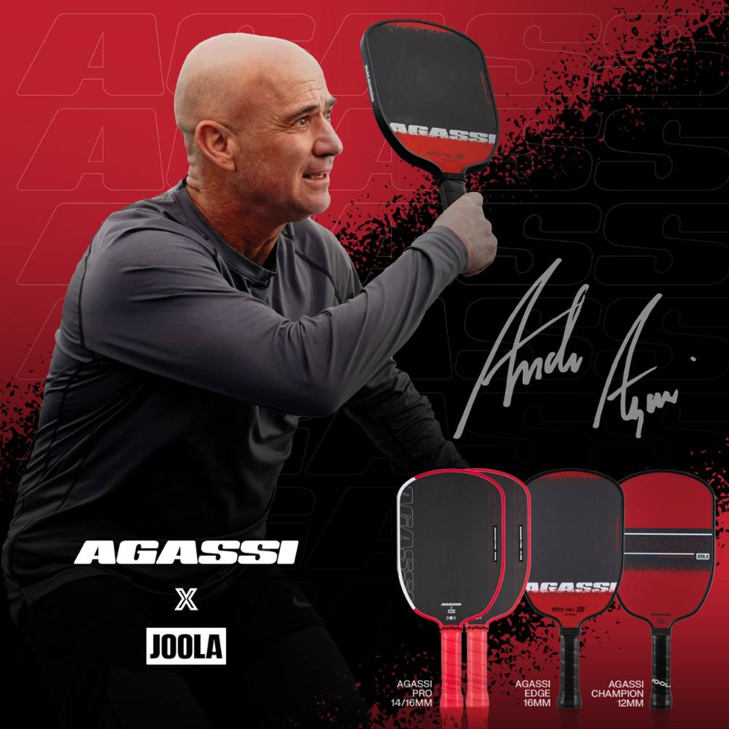 JOOLA Agassi Pro 16mm – Pickleball Superstore