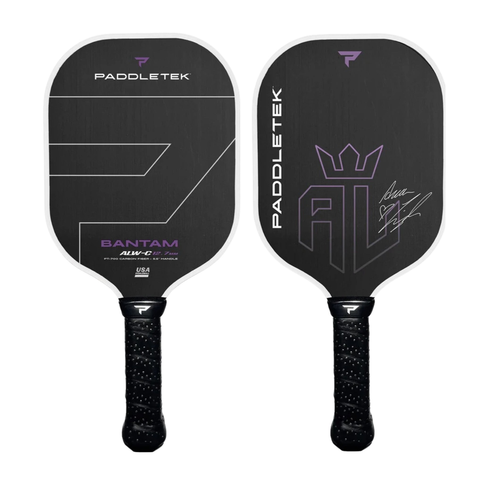 Paddletek Bantam ALW-C 12.7mm Pickleball Paddle Purple Aurora