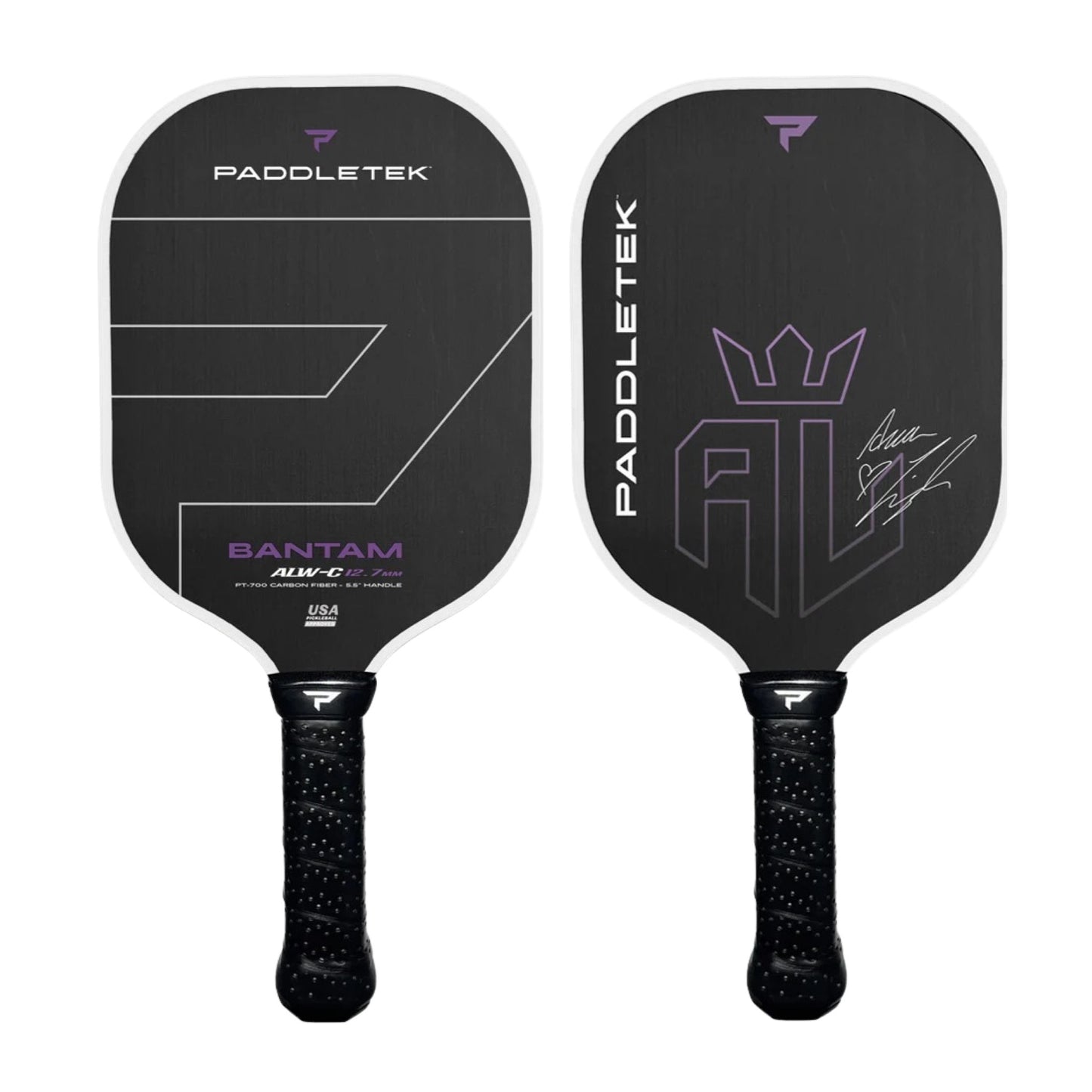 Paddletek Bantam ALW-C 12.7mm Pickleball Paddle Purple Aurora