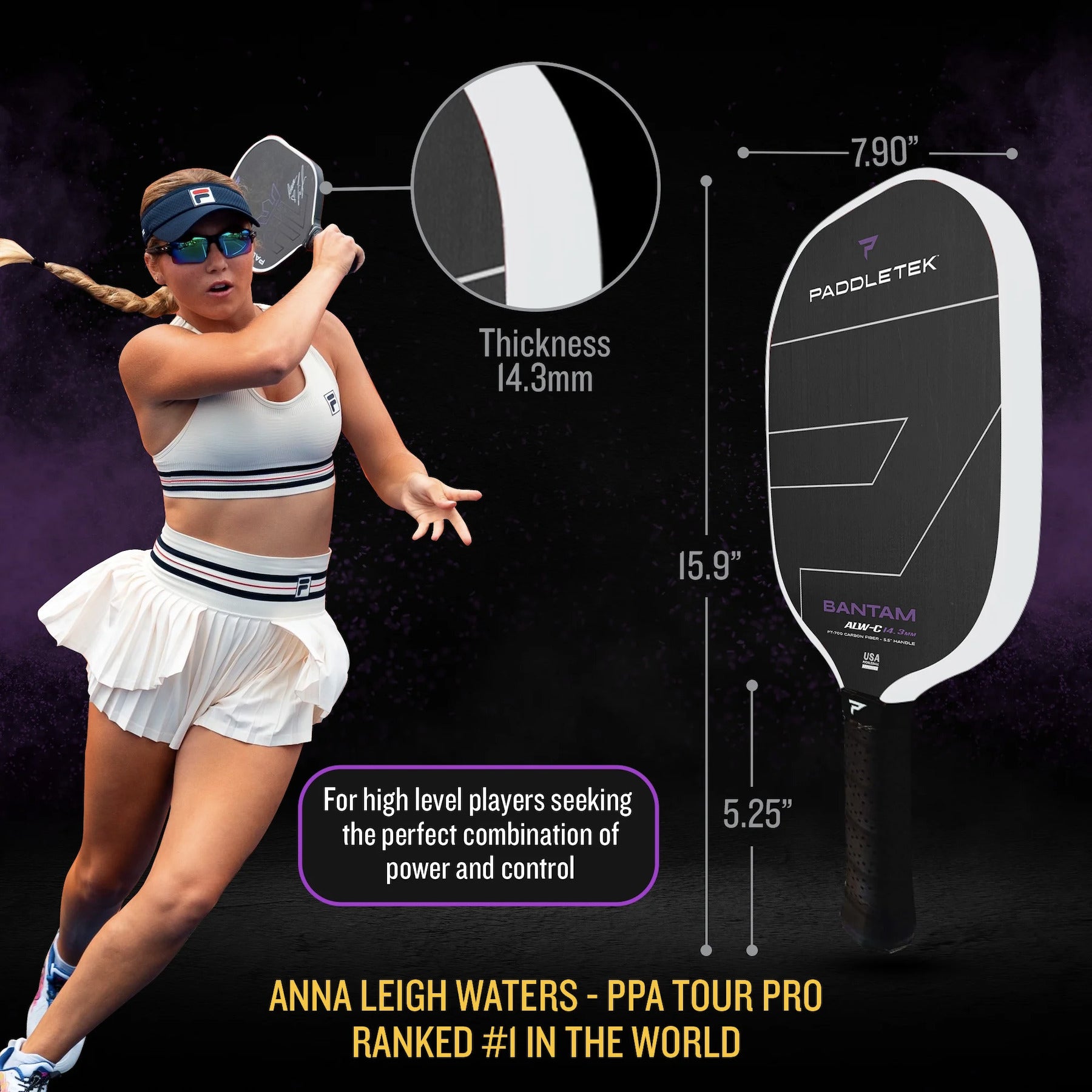 Paddletek Bantam ALW-C 14.3 Specs