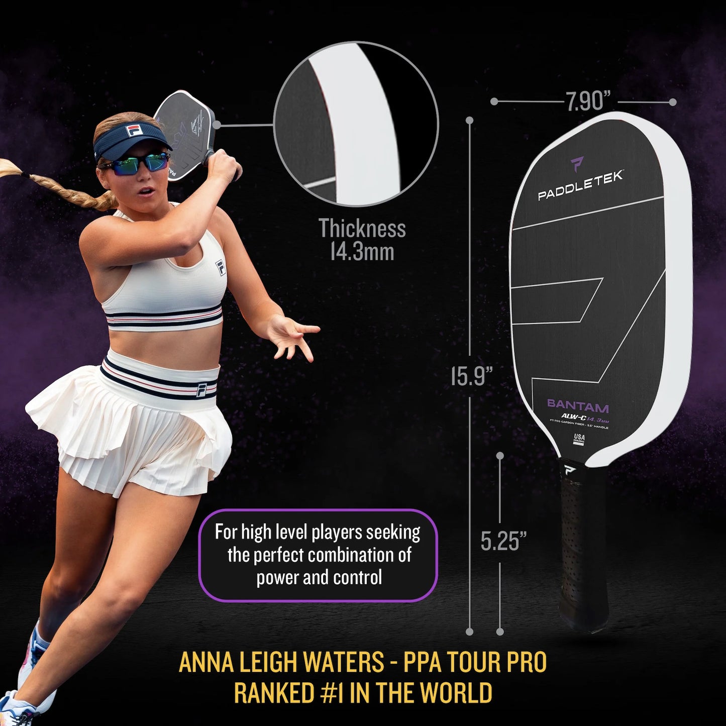 Paddletek Bantam ALW-C 14.3 Specs