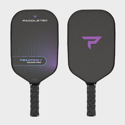 Paddletek Tempest Reign Pro Pickleball Paddle Purple Aurora