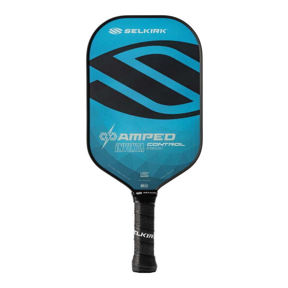 Selkirk AMPED Control Invikta Pickleball Paddle Midweight Blue