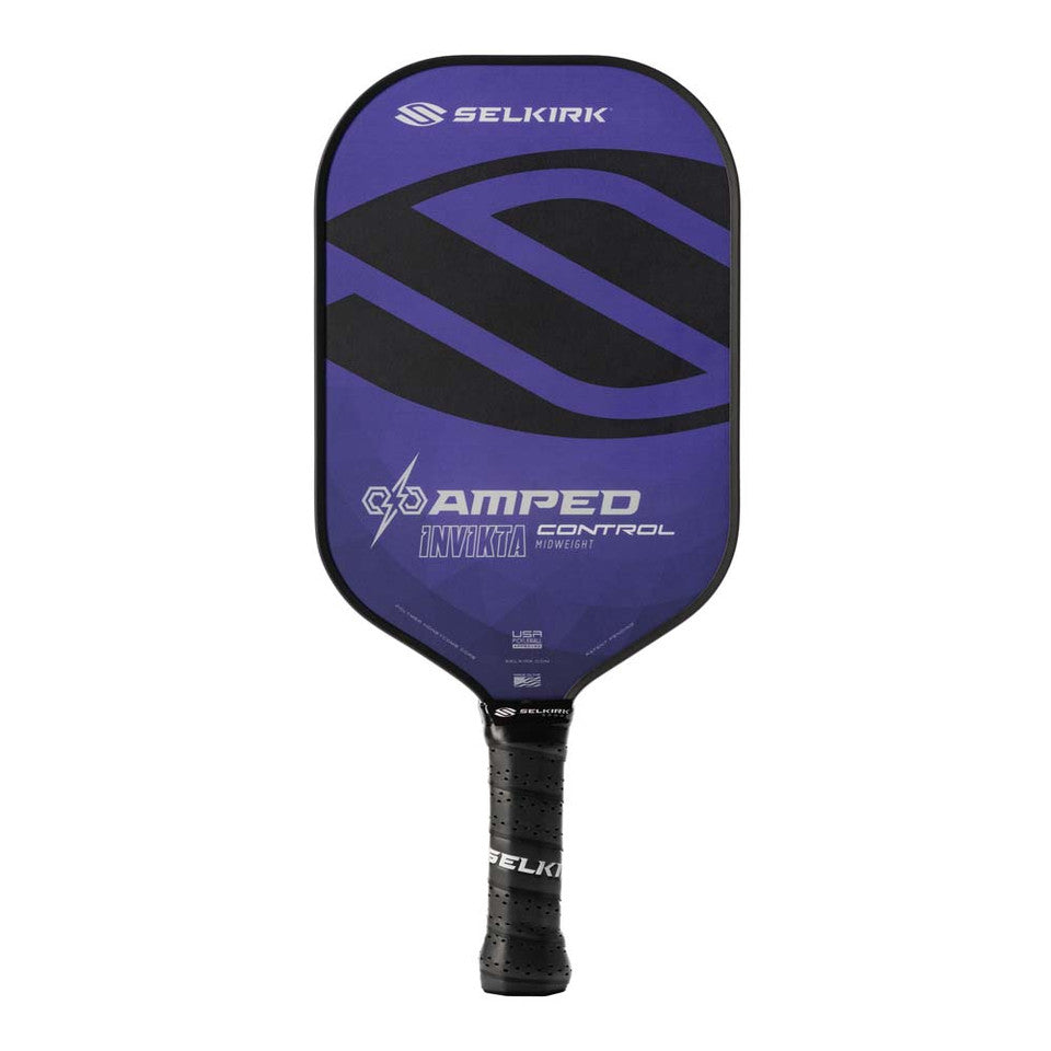 Selkirk AMPED Control Invikta Pickleball Paddle Midweight Purple