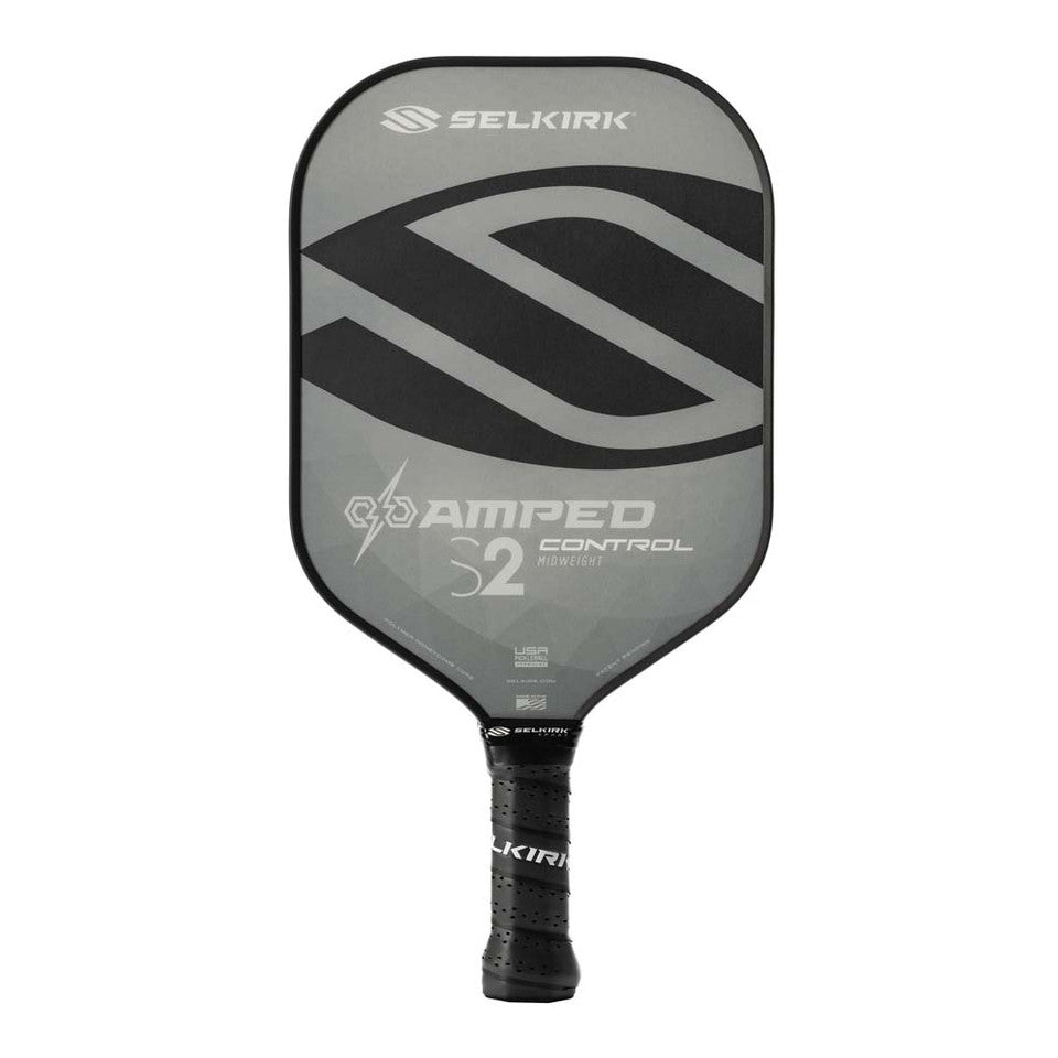 Selkirk AMPED Control S2 Pickleball Paddle Midweight Grey