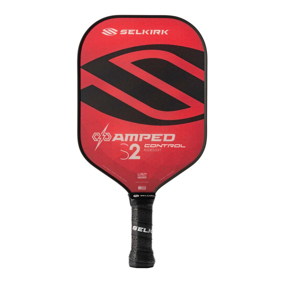 Selkirk AMPED Control S2 Pickleball Paddle Midweight Red