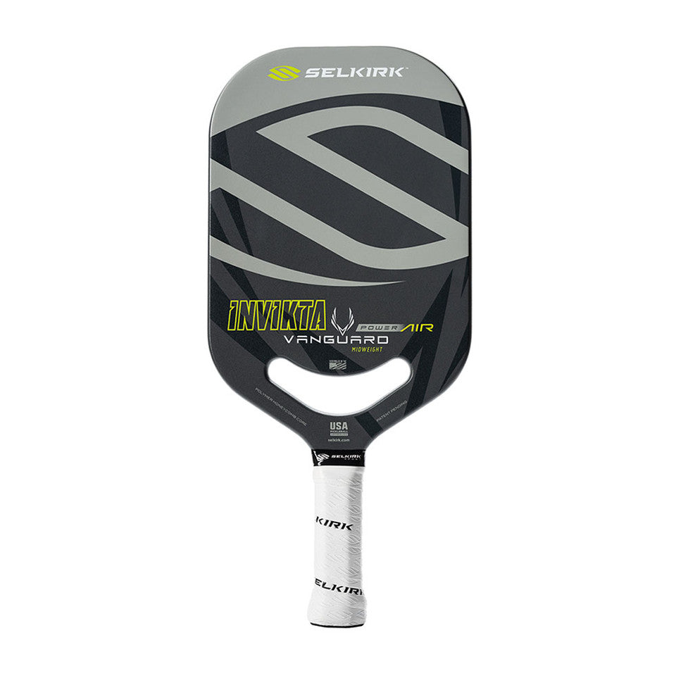 Selkirk VANGUARD Power Air Invikta Paddle Shadow Grey