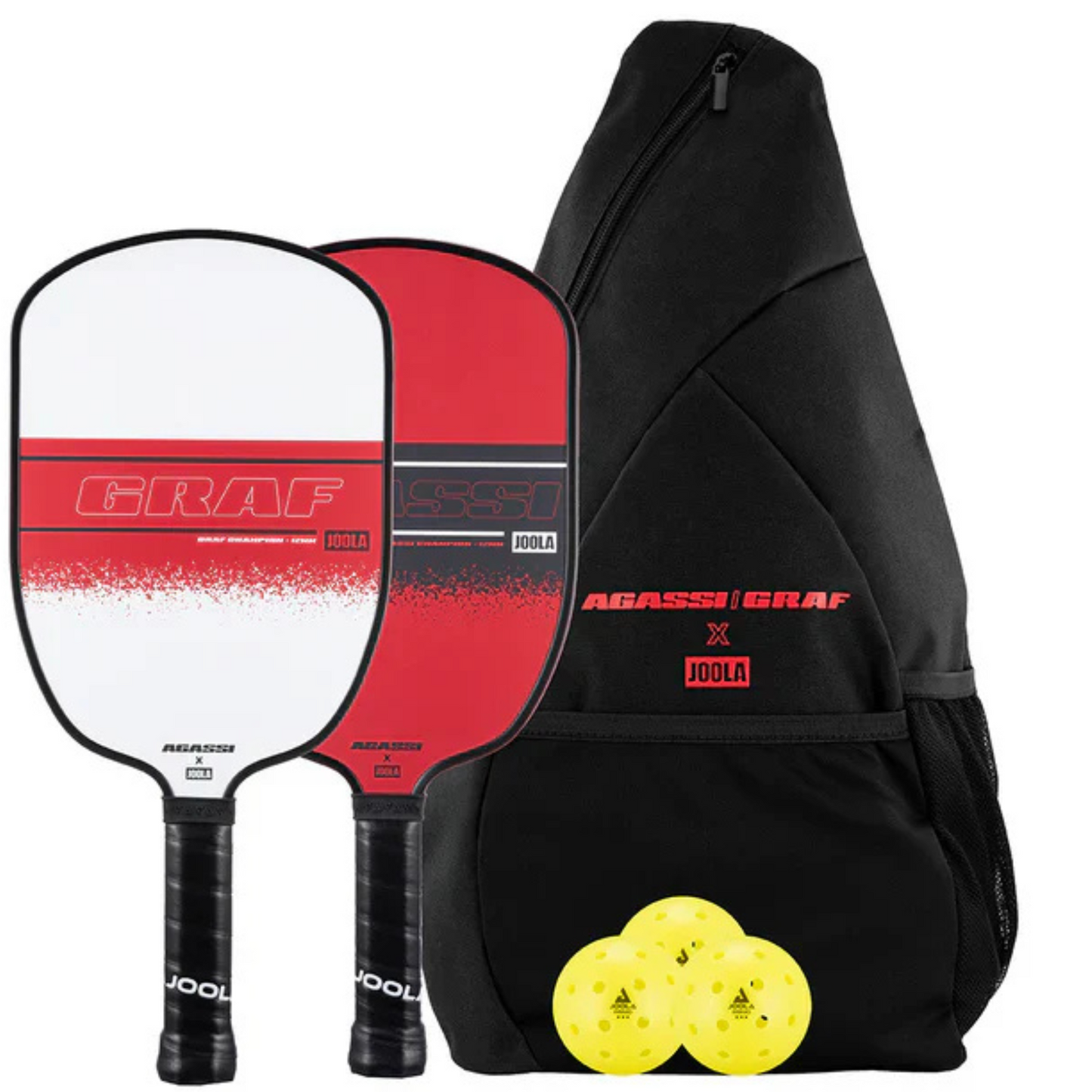 Joola Agassi/Graf Pickleball Paddle Champion Set