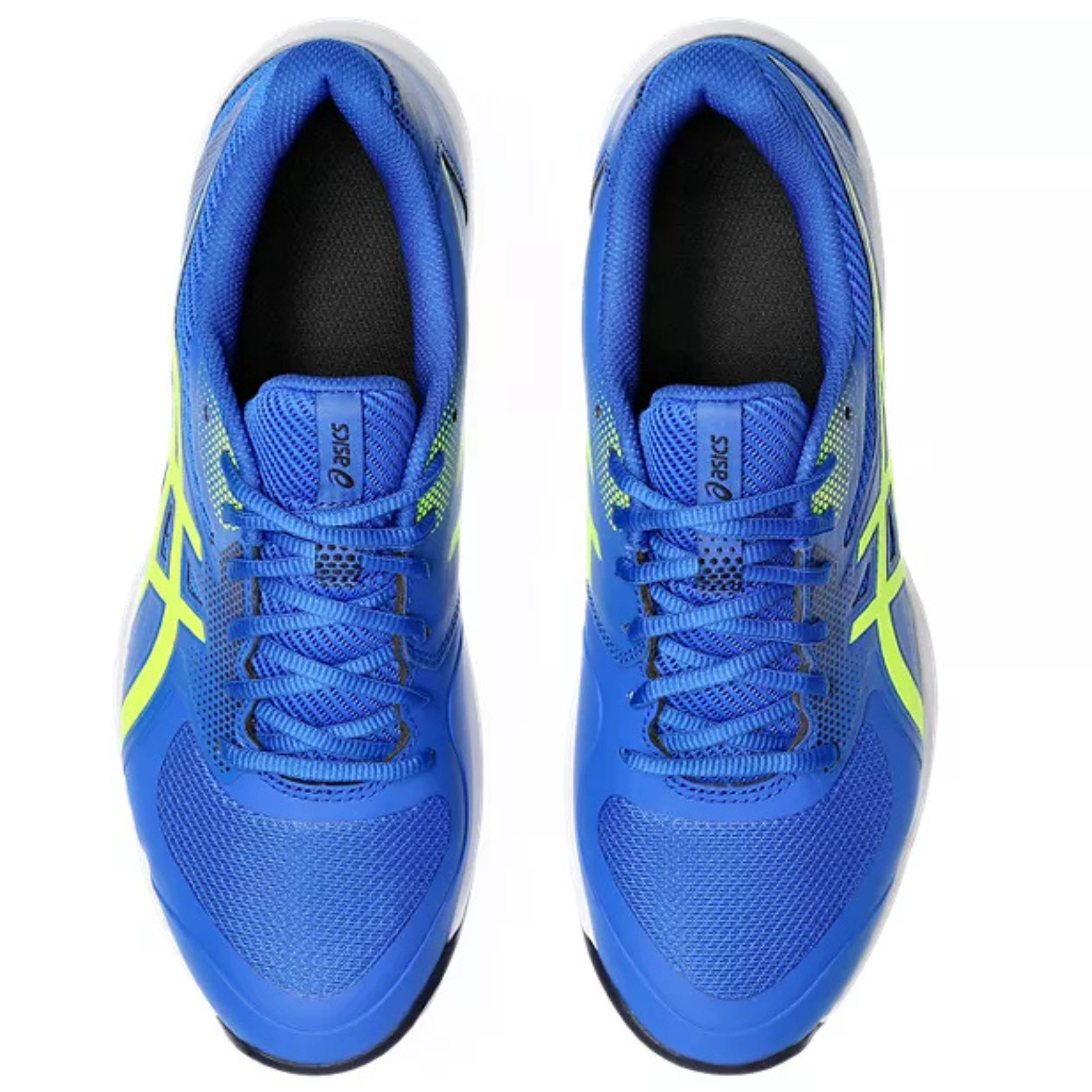 Asics Game FF Mens Pickleball Shoes - Illusion Blue / Safety Yellow