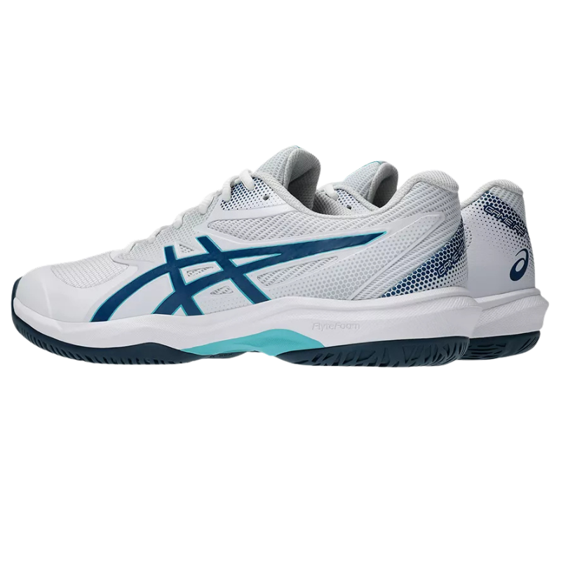 Asics GAME FF Mens Pickleball Shoes - White/Mako Blue