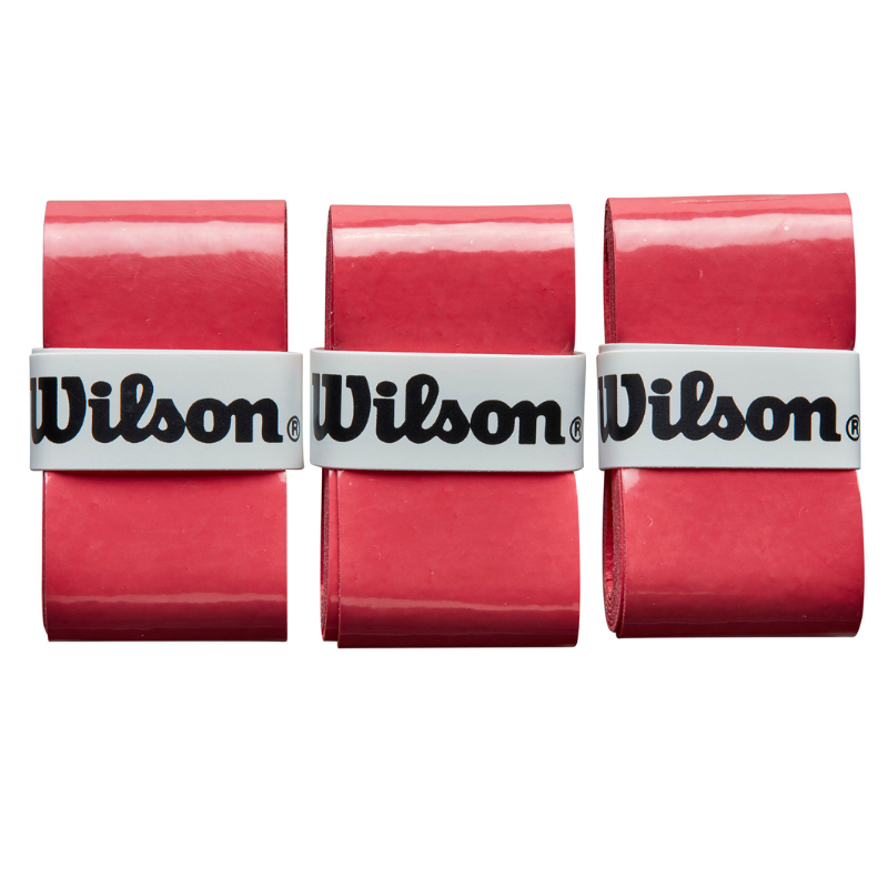 Wilson Pickleball Overgrip 3 Pack - Red