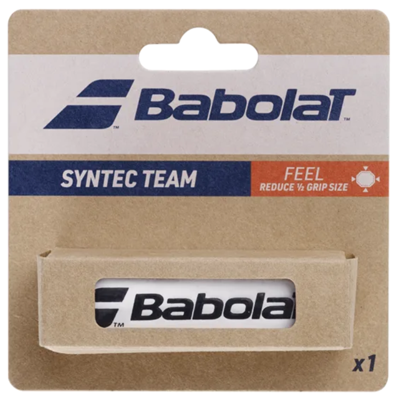 Babolat Syntec Team Replacement Grip - White/Black