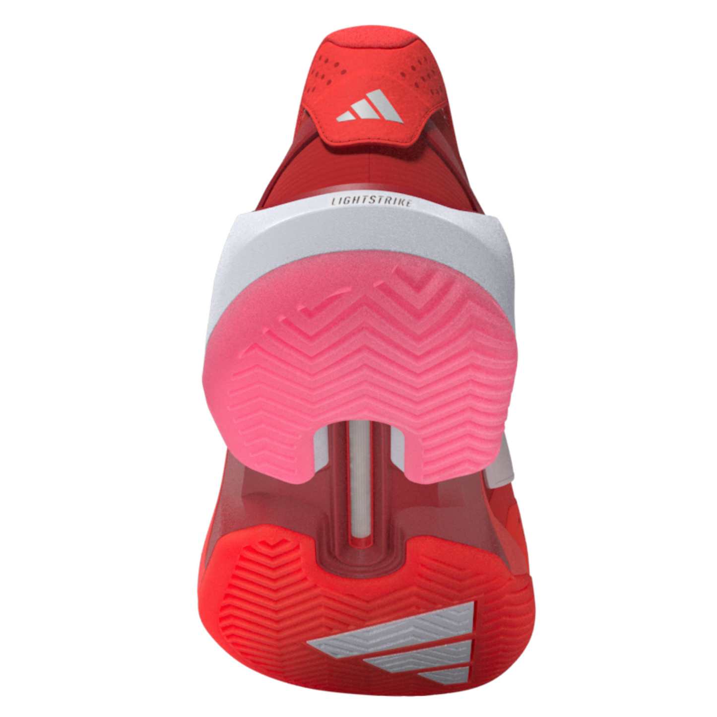 Adidas Adizero Ubersonic 5 Womens Tennis Shoes - Lucid Red/Zero Metalic / Lucid Pink