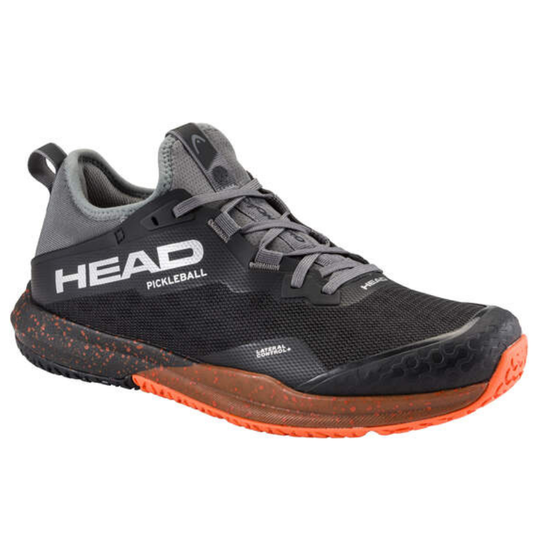 Head Motion Pro Mens Pickleball Shoes - Black/Orange
