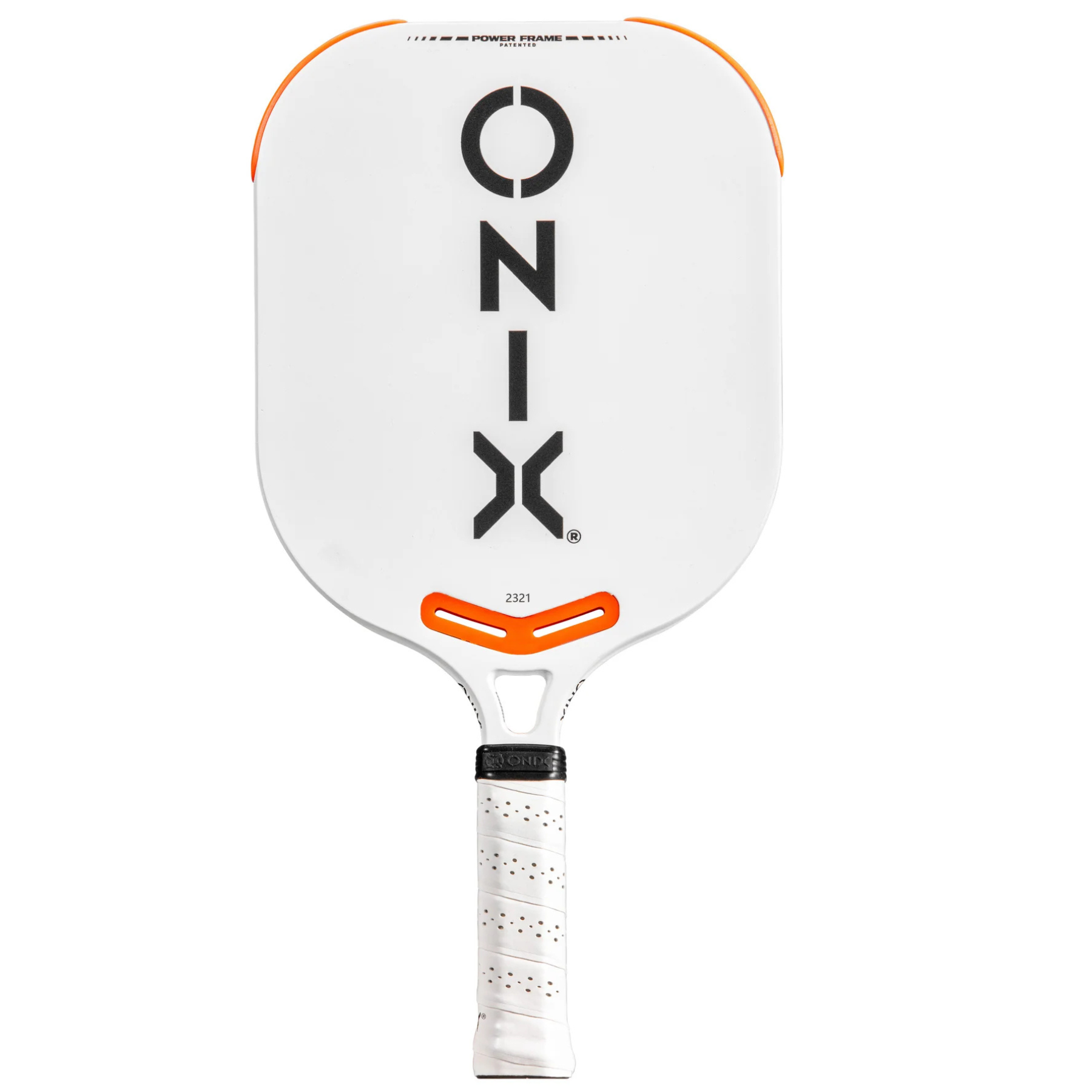 Onix Malice DB Open Throat Control 14mm Pickleball Paddle - White