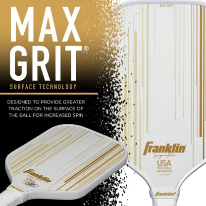 Franklin Signature Series Fiberglass 16mm with Maxgrit Pickleball Paddle