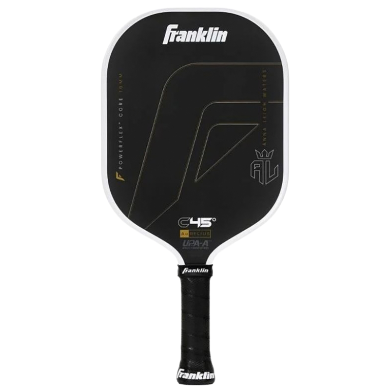 Franklin C45 Anna Leigh Waters Signature Aurelius 12.77mm Pickleball Paddle - White