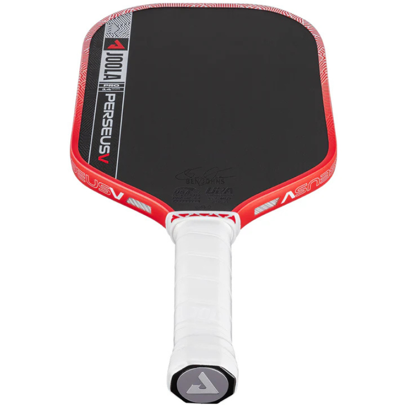JOOLA Perseus Pro V Ben Johns 14mm Pickleball Paddle - Blaze Red