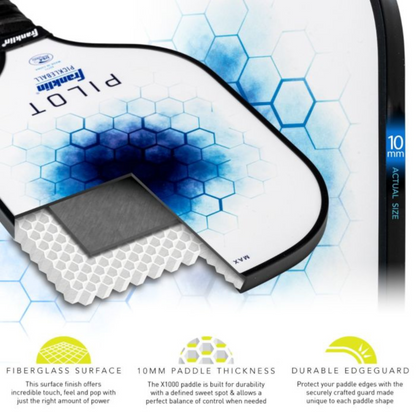 Franklin Pilot Series Fibreglass Pickleball Paddle with Maxgrit