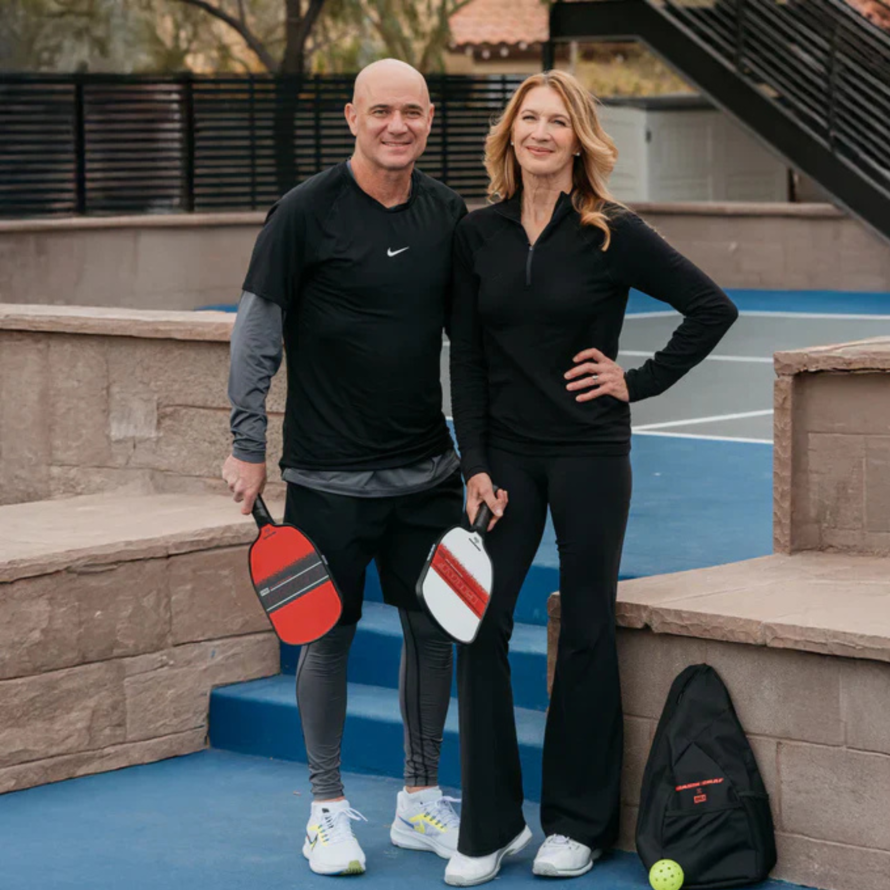 Joola Agassi/Graf Pickleball Paddle Champion Set