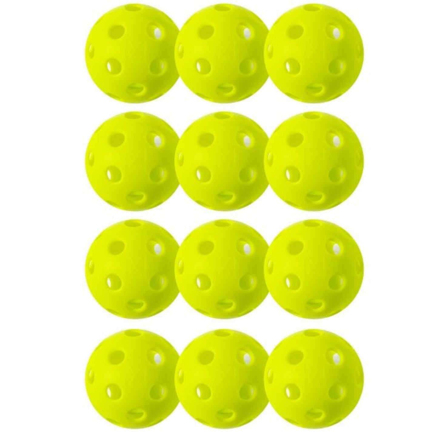 Franklin X-26 Indoor 12 Pack Box Pickleballs - Lime Green