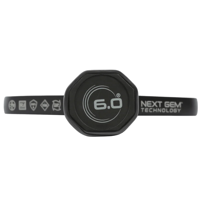 Six Zero All Court Power 14mm Pickleball Paddle - Black Opal