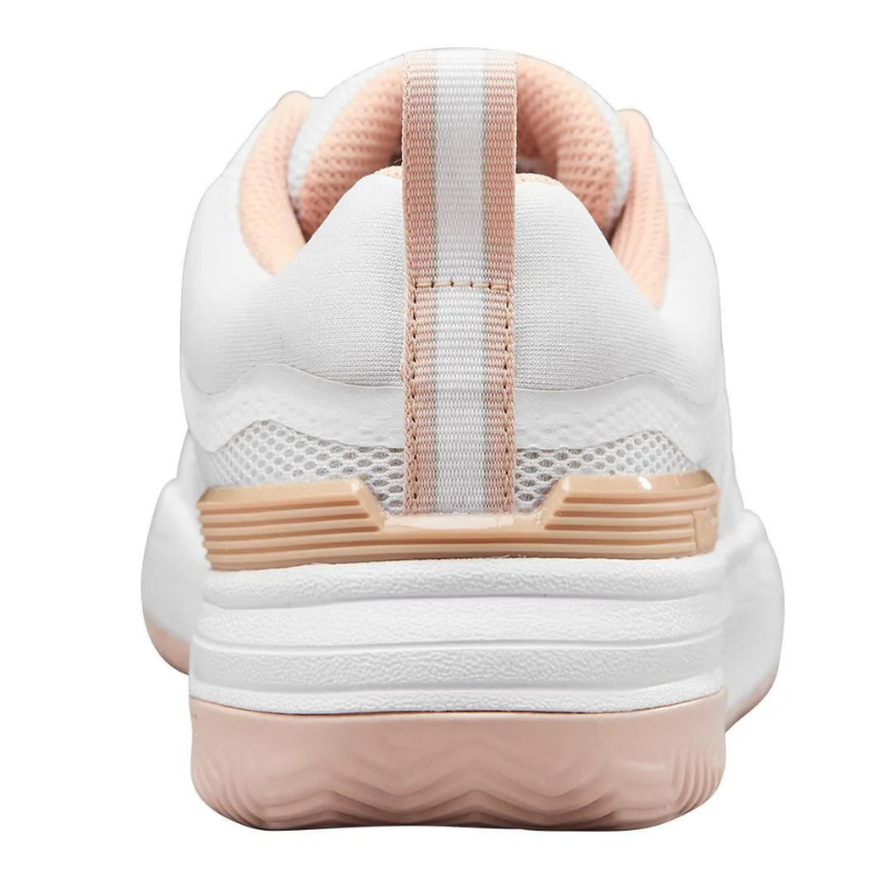 Wilson Pickle Pro Womens Pickleball Shoes - White/Cameo Rose